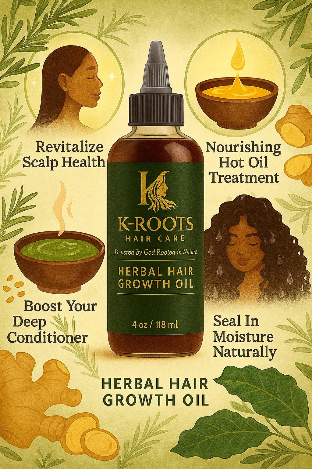 Herbal Hair Growth Oil